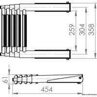 Scaletta telescopica Big per plancetta