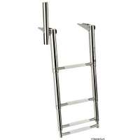 Scaletta telescopica da plancetta con maniglia di presa