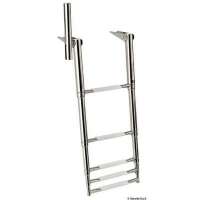 Scaletta telescopica da plancetta con maniglia di presa