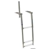 Scaletta telescopica da plancetta con maniglia di presa