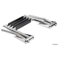  Scaletta telescopica EasyUp sopra plancetta con maniglie