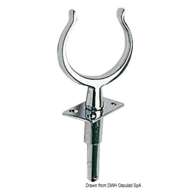 Scalmo in ottone cromato