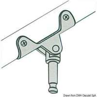 Scalmo in ottone cromato