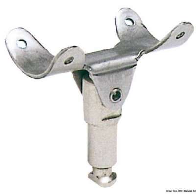 Scalmo in ottone cromato