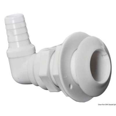 Scarico a mare a 90°