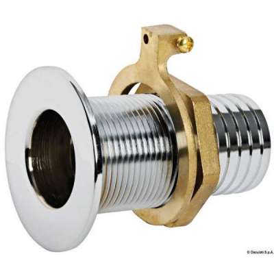 Scarico a mare a filo con portagomma