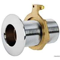 Scarico a mare con bordo basso smussato