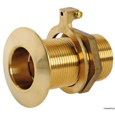 Scarico a mare con bordo basso smussato