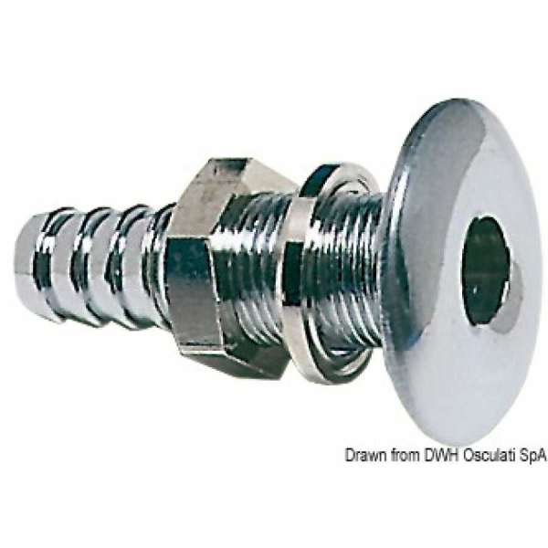 Scarico a mare per pompe di sentina di tutti i tipi