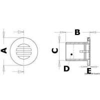 Scarico per drenaggio pozzetto