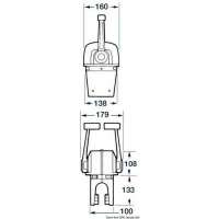Scatola bileva bimotore Ultraflex B66/B79