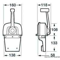 Scatola monoleva universale Ultraflex B65/B77