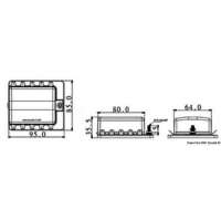 Scatola portafusibili con spie d’allarme