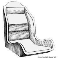 Scocca anatomica per sedili