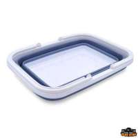 Secchio pieghevole rettangolare