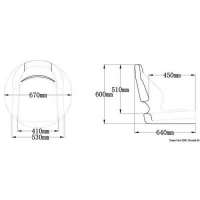 Sedile anatomico De Luxe