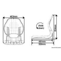 Sedile ergonomico Sirocco