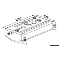 Serbatoio carburante benzina in polietilene reticolato