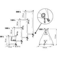 Serbatoio Plastimo flessibile acqua con raccorderia NEW MODEL