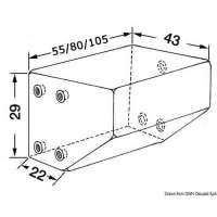 Serbatoio in polietilene rigido per acque nere