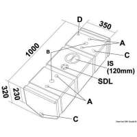 Serbatoio in polietilene rigido per acque nere