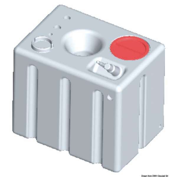 Serbatoio rigido modulare per acqua potabile