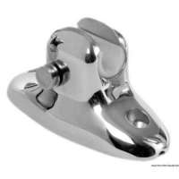 Serie componenti tendalini con accoppiamento tra base e portatubo tramite sfera