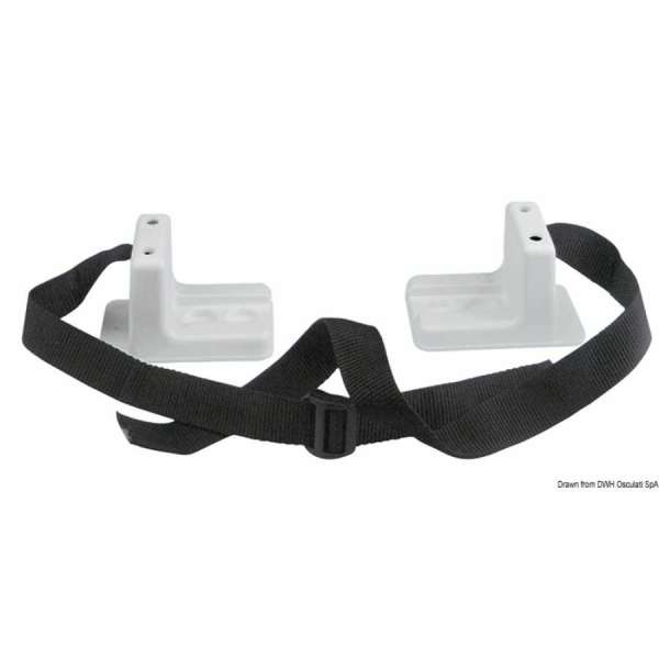 Serie di quattro staffe