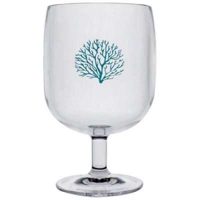 Set 6 bicchieri coppa Marine Business Acqua impilabili in ecozen