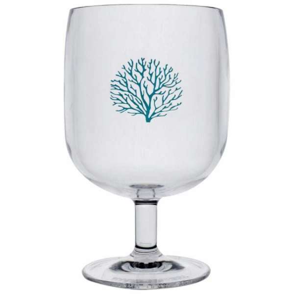 Set 6 bicchieri coppa Marine Business Acqua impilabili in ecozen