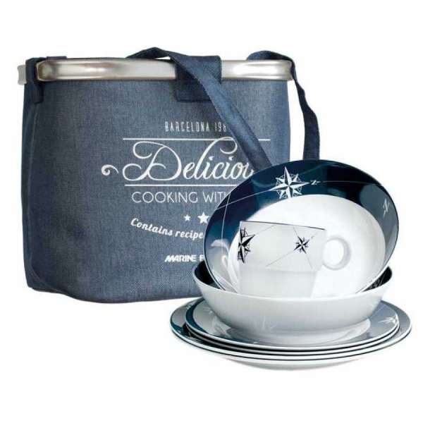 Set stoviglie melamina 6 persone Marine Business NORTHWIND