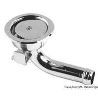 Sfiato carburante a 90° in acciaio inox a filo