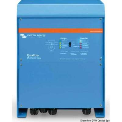 Sistema combinato VICTRON Quattro - Caricabatteria + Inverter