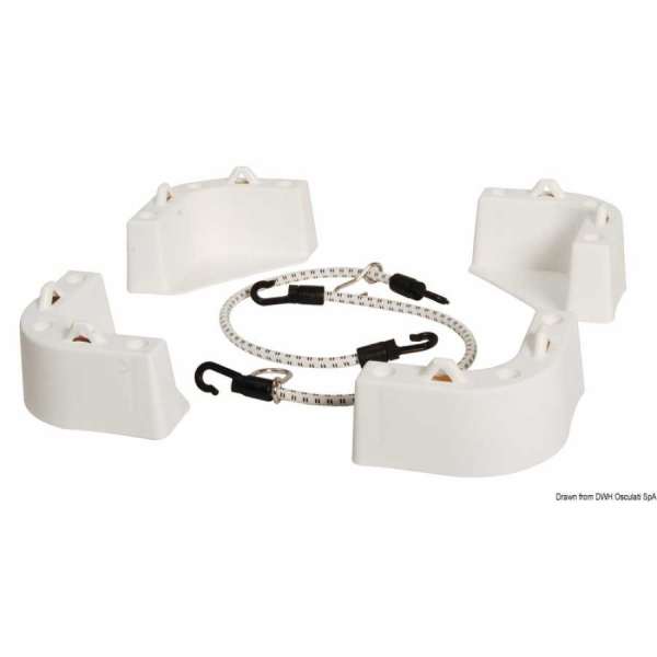 Sistema di fissaggio universale per ghiacciaie