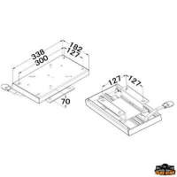 Slitta per poltroncina