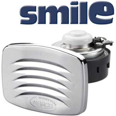 Smile tromba incasso cromata