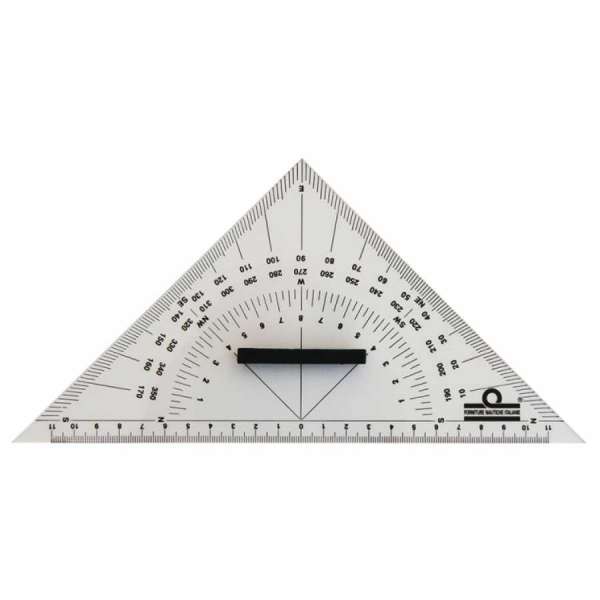 Squadra nautica con maniglia