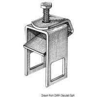 Staffa di bloccaggio rullo laterale