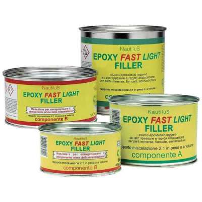 Stucco epossidico Nautilus Fast Epoxy Light Filler