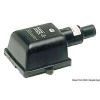 Succhiarola WHALE in plastica nera