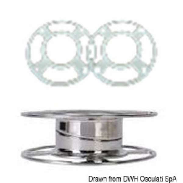 Supporto inox inclinabile per antenne tv GLOMEX