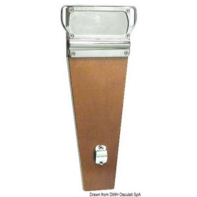 Supporto motore per montaggio sui pulpiti di poppa