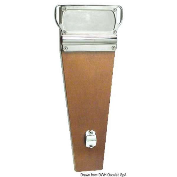 Supporto motore per montaggio sui pulpiti di poppa