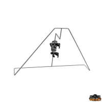 Supporto per salvagente a ferro di cavallo e portaboetta