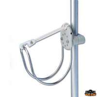 Supporto per salvagenti a ferro di cavallo e anulari