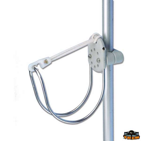 Supporto per salvagenti a ferro di cavallo e anulari