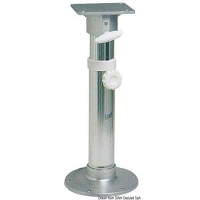 Supporto sedili girevoli in alluminio anodizzato