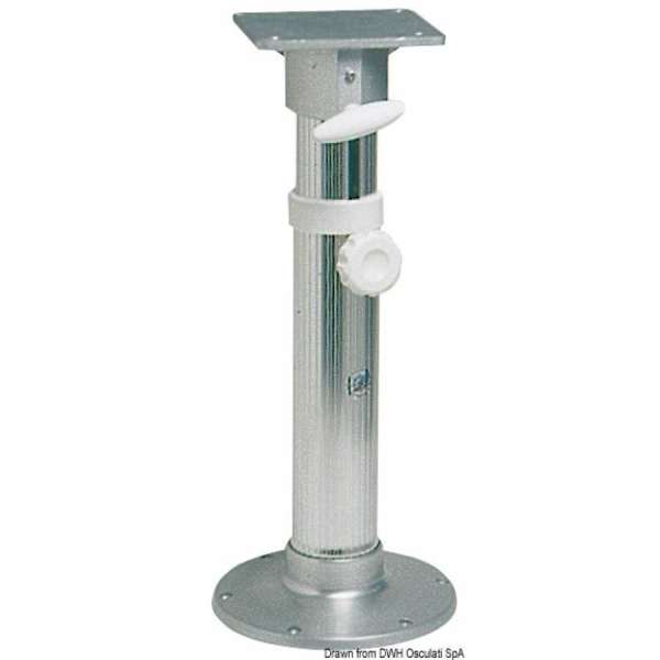 Supporto sedili girevoli in alluminio anodizzato