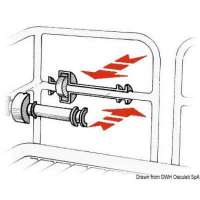 Tamburo avvolgi cima in materiale plastico rinforzato