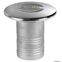 Tappo imbarco in Acciaio Inox AISI 316 microfuso e lucidato a specchio, finiture curatissime